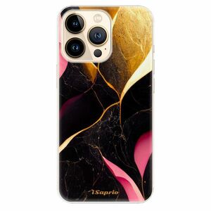 Odolné silikonové pouzdro iSaprio - Gold Pink Marble - iPhone 13 Pro obraz