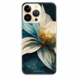Odolné silikonové pouzdro iSaprio - Blue Petals - iPhone 13 Pro obraz