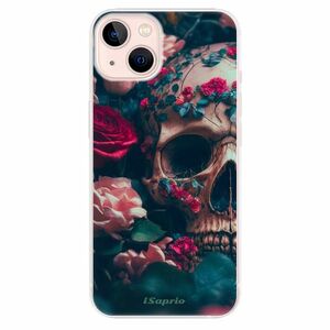 Odolné silikonové pouzdro iSaprio - Skull in Roses - iPhone 13 obraz
