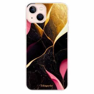 Odolné silikonové pouzdro iSaprio - Gold Pink Marble - iPhone 13 obraz