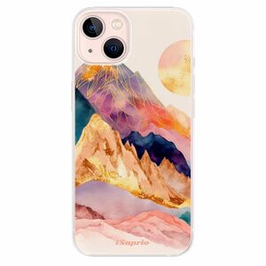 Odolné silikonové pouzdro iSaprio - Abstract Mountains - iPhone 13 obraz
