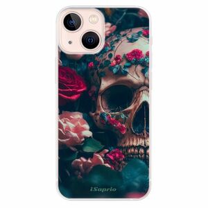 Odolné silikonové pouzdro iSaprio - Skull in Roses - iPhone 13 mini obraz