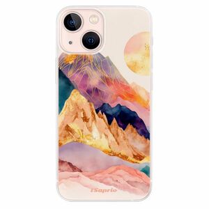 Odolné silikonové pouzdro iSaprio - Abstract Mountains - iPhone 13 mini obraz
