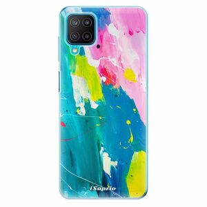 Odolné silikonové pouzdro iSaprio - Abstract Paint 04 - Samsung Galaxy M12 obraz