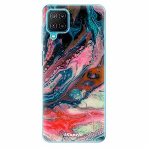 Odolné silikonové pouzdro iSaprio - Abstract Paint 01 - Samsung Galaxy M12 obraz