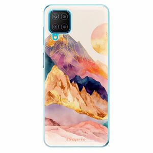 Odolné silikonové pouzdro iSaprio - Abstract Mountains - Samsung Galaxy M12 obraz