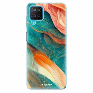 Odolné silikonové pouzdro iSaprio - Abstract Marble - Samsung Galaxy M12 obraz