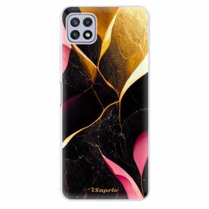 Odolné silikonové pouzdro iSaprio - Gold Pink Marble - Samsung Galaxy A22 5G obraz