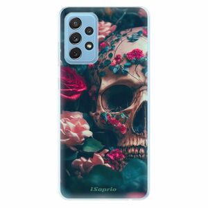 Odolné silikonové pouzdro iSaprio - Skull in Roses - Samsung Galaxy A72 obraz