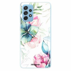 Odolné silikonové pouzdro iSaprio - Flower Art 01 - Samsung Galaxy A72 obraz