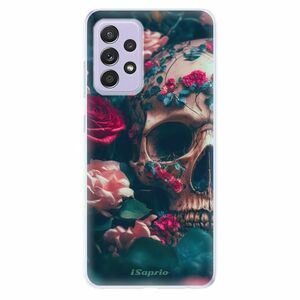Odolné silikonové pouzdro iSaprio - Skull in Roses - Samsung Galaxy A52/A52 5G obraz
