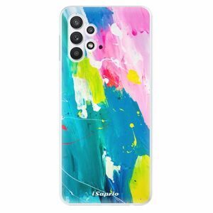 Odolné silikonové pouzdro iSaprio - Abstract Paint 04 - Samsung Galaxy A32 obraz