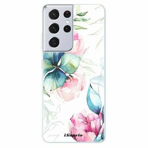 Odolné silikonové pouzdro iSaprio - Flower Art 01 - Samsung Galaxy S21 Ultra obraz