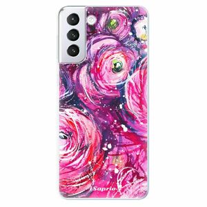 Odolné silikonové pouzdro iSaprio - Pink Bouquet - Samsung Galaxy S21+ obraz