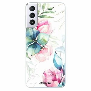 Odolné silikonové pouzdro iSaprio - Flower Art 01 - Samsung Galaxy S21+ obraz