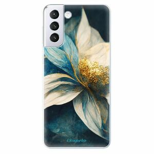 Odolné silikonové pouzdro iSaprio - Blue Petals - Samsung Galaxy S21+ obraz