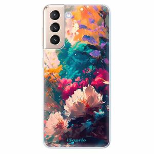 Odolné silikonové pouzdro iSaprio - Flower Design - Samsung Galaxy S21 obraz