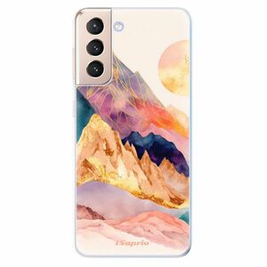 Odolné silikonové pouzdro iSaprio - Abstract Mountains - Samsung Galaxy S21 obraz