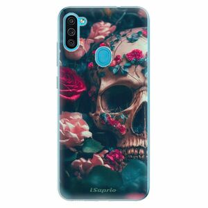 Odolné silikonové pouzdro iSaprio - Skull in Roses - Samsung Galaxy M11 obraz
