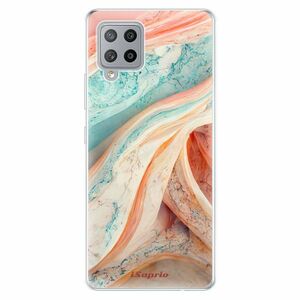 Odolné silikonové pouzdro iSaprio - Orange and Blue - Samsung Galaxy A42 obraz