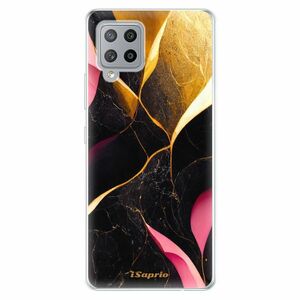 Odolné silikonové pouzdro iSaprio - Gold Pink Marble - Samsung Galaxy A42 obraz