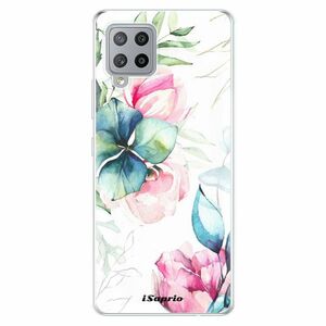 Odolné silikonové pouzdro iSaprio - Flower Art 01 - Samsung Galaxy A42 obraz