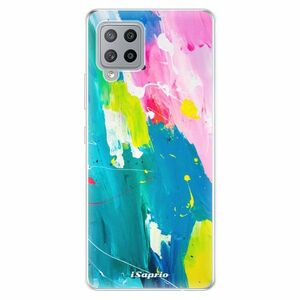 Odolné silikonové pouzdro iSaprio - Abstract Paint 04 - Samsung Galaxy A42 obraz
