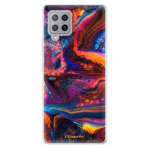 Odolné silikonové pouzdro iSaprio - Abstract Paint 02 - Samsung Galaxy A42 obraz