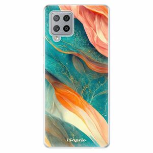 Odolné silikonové pouzdro iSaprio - Abstract Marble - Samsung Galaxy A42 obraz