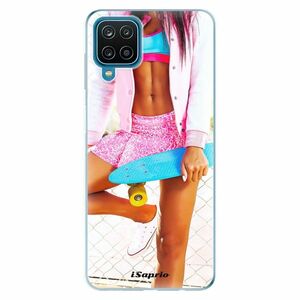 Odolné silikonové pouzdro iSaprio - Skate girl 01 - Samsung Galaxy A12 obraz