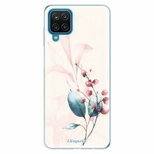 Odolné silikonové pouzdro iSaprio - Flower Art 02 - Samsung Galaxy A12 obraz