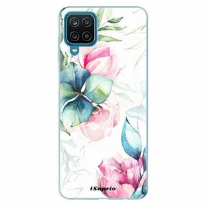 Odolné silikonové pouzdro iSaprio - Flower Art 01 - Samsung Galaxy A12 obraz