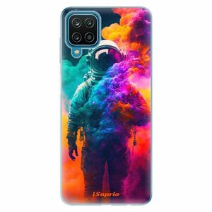 Odolné silikonové pouzdro iSaprio - Astronaut in Colors - Samsung Galaxy A12 obraz