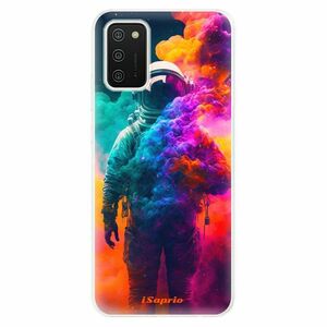 Odolné silikonové pouzdro iSaprio - Astronaut in Colors - Samsung Galaxy A02s obraz