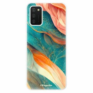 Odolné silikonové pouzdro iSaprio - Abstract Marble - Samsung Galaxy A02s obraz