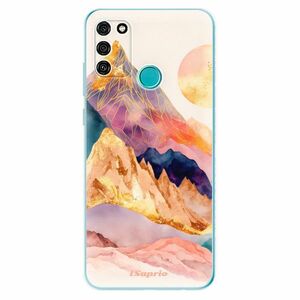 Odolné silikonové pouzdro iSaprio - Abstract Mountains - Honor 9A obraz