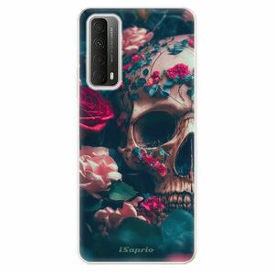 Odolné silikonové pouzdro iSaprio - Skull in Roses - Huawei P Smart 2021 obraz