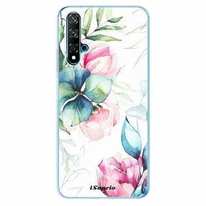 Odolné silikonové pouzdro iSaprio - Flower Art 01 - Huawei Nova 5T obraz