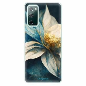 Odolné silikonové pouzdro iSaprio - Blue Petals - Samsung Galaxy S20 FE obraz