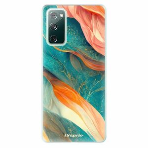 Odolné silikonové pouzdro iSaprio - Abstract Marble - Samsung Galaxy S20 FE obraz