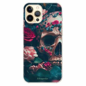 Odolné silikonové pouzdro iSaprio - Skull in Roses - iPhone 12 Pro Max obraz