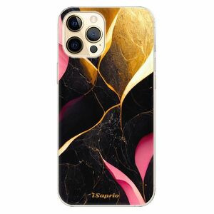 Odolné silikonové pouzdro iSaprio - Gold Pink Marble - iPhone 12 Pro Max obraz
