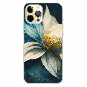 Odolné silikonové pouzdro iSaprio - Blue Petals - iPhone 12 Pro Max obraz