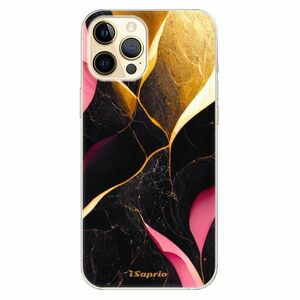 Odolné silikonové pouzdro iSaprio - Gold Pink Marble - iPhone 12 Pro obraz