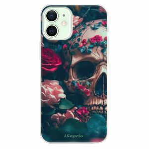 Odolné silikonové pouzdro iSaprio - Skull in Roses - iPhone 12 obraz