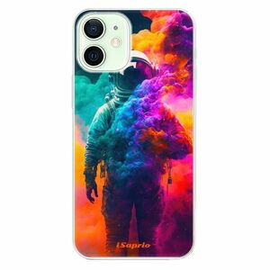 Odolné silikonové pouzdro iSaprio - Astronaut in Colors - iPhone 12 mini obraz