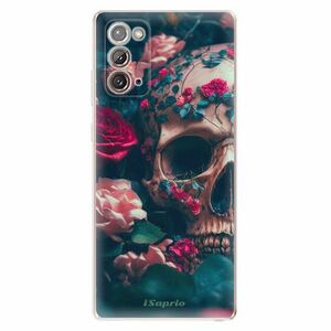Odolné silikonové pouzdro iSaprio - Skull in Roses - Samsung Galaxy Note 20 obraz