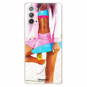 Odolné silikonové pouzdro iSaprio - Skate girl 01 - Samsung Galaxy Note 20 obraz