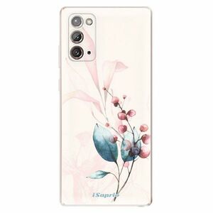 Odolné silikonové pouzdro iSaprio - Flower Art 02 - Samsung Galaxy Note 20 obraz