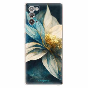 Odolné silikonové pouzdro iSaprio - Blue Petals - Samsung Galaxy Note 20 obraz